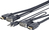 Vivolink PROVGAHDMIFLY3 câble vidéo et adaptateur 3 m VGA (D-Sub) + 3,5 mm HDMI Type A (Standard) Noir
