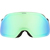 Alpina Blackcomb Q-Lite Wintersportbrille Olive Unisex Grün Zylindrische (flache) Linse