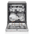 LG DB475TXS mosogatógép Teljesen beépített 14 helybeállítások A