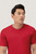 V-Shirt Classic, rot, L - rot | L: Detailansicht 7