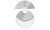 HERMA pochettes papier pour CD/DVD, avec fenêtre, blanc (6500511)