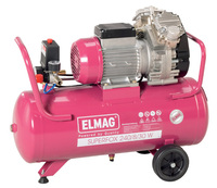 ELMAG Kompressor Typ Superfox 240/10/30W, 230V, 1,1kW, 10bar, 30l, 120l/min
