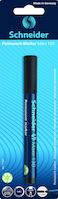 Marker permanentny SCHNEIDER Maxx 130, okrągły, 1-3mm, blister, czarny