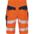 Vizwell Flex Warn Stretch-Hose Kurz (Shorts), Gr. 52, Orange/Navy, EN ISO 20471, Kl. 2