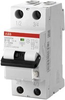 FI/LS-Schalter 10kA, 2p DS202CMA-B13/0,03A