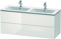 DURAVIT LC625808585 Waschtischunterbau L-CUBE 1290 x 481 x 555 mm weiß hochglan