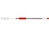 Kugelschreiber BIC® Cristal® Grip, Kappenmodell, 0,4 mm, rot