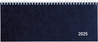 BIELLA Pultkalender Seplana 2025 888371050025 1W/2S blau ML 29.8x11.7cm