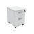 Astin 2 Drawer Mobile Under Desk Pedestal 480x610x580mm Arctic White KF77726