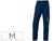 Pantalon de Trabajo Deltaplus Cintura Ajustable 5 Bolsillos Color Azul Naranja Talla M