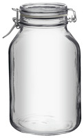 Bügelverschlussglas Fido Herm; 3000ml, 15.1x24.2 cm (ØxH); transparent; 6