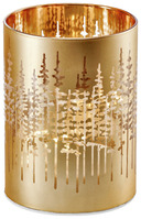 LED-Windlicht Arisu; 9x12 cm (ØxH); gold
