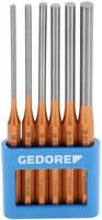Gedore 119 L - GEDORE - Csapos lyukasztó készlet, hosszú alakú, 6 darab PVC tartóban 8866290