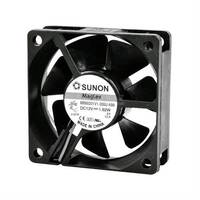 Sunon MF60202V11000UA99 Axiális ventilátor 24 V/DC 39.06 m³/óra (H x Sz x Ma) 60 x 60 x 20 mm