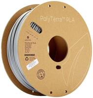 Polymaker 70825 PolyTerra PLA 3D nyomtatószál PLA műanyag 2.85 mm 1000 g Szürke (matt) 1 db