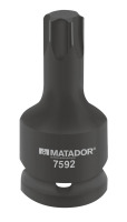 MATADOR Kraft-Schraubendrehereinsatz, Innen-Torx, 20(3/4): T 60