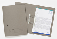 Guildhall Spring Transfer File Manilla Foolscap 285gsm Grey (Pack 25)