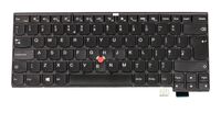 Keyboard (UK) 00PA440, Keyboard, UK English, Lenovo, ThinkPad T460s Toetsenborden (geïntegreerd)