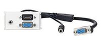Outlet Panel HDMI + VGA + AUD . Wall Outlets