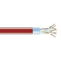 CAT6 BULK CABLE 400 MHZ, SHLD, PLENUM-RED Sieciowe kable