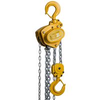 Delta DY.0.04405010 YELLOW - Handkettingtakel - 5 ton - met 10 meter hijshoogte