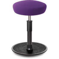Sitz- Stehhocker Free Regular Hutsitz Gestrick Purpur schwarz /schwarz