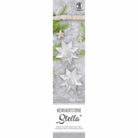 Faltblätter 110g/qm 7x30cm 33 Blatt Weihnachtsstern Stella Apart Classic