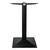 Bolero Cast Iron Step Square Table Base - Adjustable Feet- 720(H)x425(W)mm