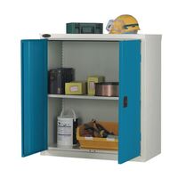 Strong industrial cupboards - Low cupboard - blue