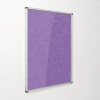 Eco-colour® fire resistant tamperproof lockable office noticeboards