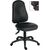Ergo comfort 24 hour high back operator chair - PU - black with adjustable armrests