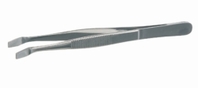 Deckglaspinzetten 18/10-Stahl | Ausführung: gebogen
