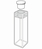 Standard Rechteck-Küvetten für Fluoreszenzmessung | Typ: 23/Q/10