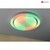 LED Wand-/Deckenleuchte RAINBOW DYNAMIC RGB TunW, mit FB, dimmbar, Chrom / Weiß, Ø 48.5cm 38.5W 2800lm
