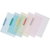 Recycology Clip File A4 Assorted Colours (Pack 10) - DCB14/MIX