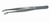 Cover glass forceps stainless 18/10 steel Version Straight