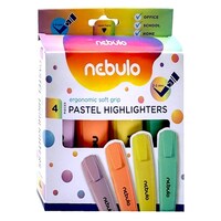 Szövegkiemelő NEBULO pasztell 4 szín készlet
