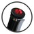 Golyóstoll ART CRYSTELLA Rimini fekete light piros SWAROVSKI® kristállyal töltve 0,7mm kék