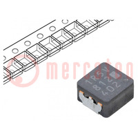 Inductor: wire; SMD; 1.5uH; 6.7A; 12mΩ; ±20%; 5.5x5x3mm; -40÷150°C