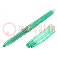 Rollerball pen; green; 0.5mm; FRIXION