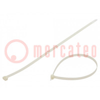 Cable tie; L: 650mm; W: 12.5mm; polyamide; 1112N; natural