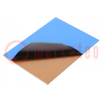 Laminate; FR4,epoxy resin; 1.6mm; L: 75mm; W: 100mm; double sided