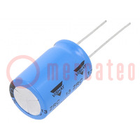 Capacitor: electrolytic; THT; 1000uF; 50VDC; ±20%; 10000h; 16x25mm