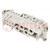 Connector: HDC; contact insert; female; S-K; PIN: 12(4+8); 4+8+PE