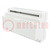 Enclosure: for DIN rail mounting; Y: 88mm; X: 138mm; Z: 62mm; grey