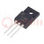 Transistor: N-MOSFET; unipolare; 650V; 6,2A; TO220F