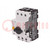 Motor breaker; 0.55kW; 220÷690VAC; for DIN rail mounting; IP20