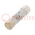Fuse: fuse; gG; 12A; 690VAC; cylindrical,industrial; 14x51mm