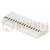 Plug; wire-board; female; PIN: 16; end connector; 2.54mm; IDC; 24AWG