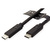 ROLINE Câble USB 3.2 Gen 2x2, avec PD (Power Delivery) 20V5A, avec Emark, C-C, M/M, 20 Gbit/s, noir, 1 m